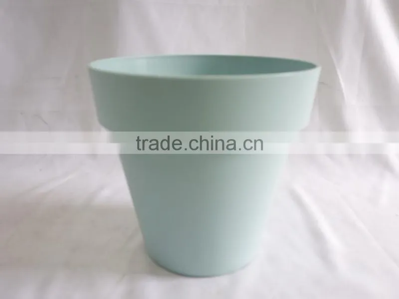 2016 allibaba com boat new virgin pp plastic garden decoration round flower pots