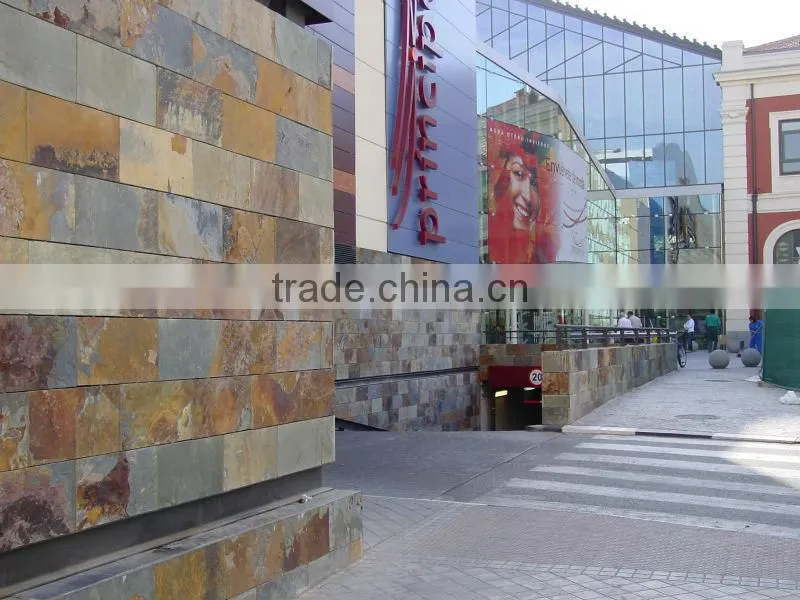 Black roof flooring slate