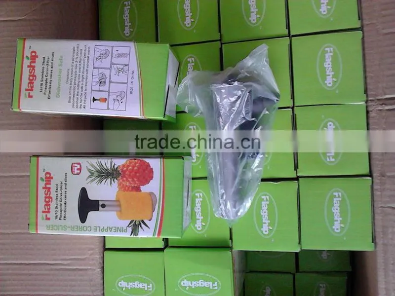 Factory Wholesale Stainless Steel Pineapple Corer Peeler Slicer