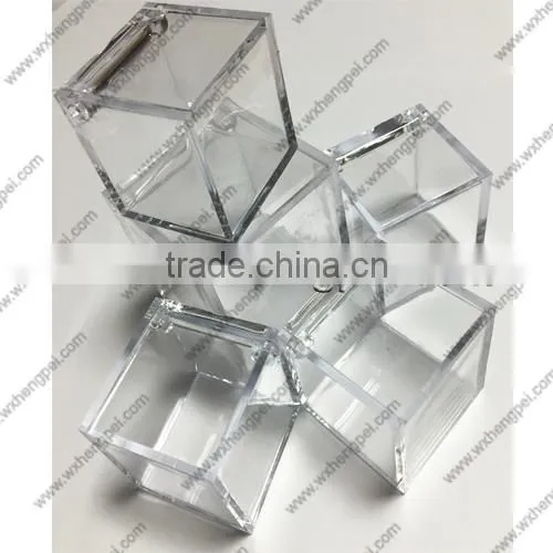 Transparent cleverish portable square storage box