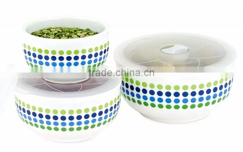 ouper Storage Bowl Sets,Serving Mixing Storage Leftovers Cook Serve