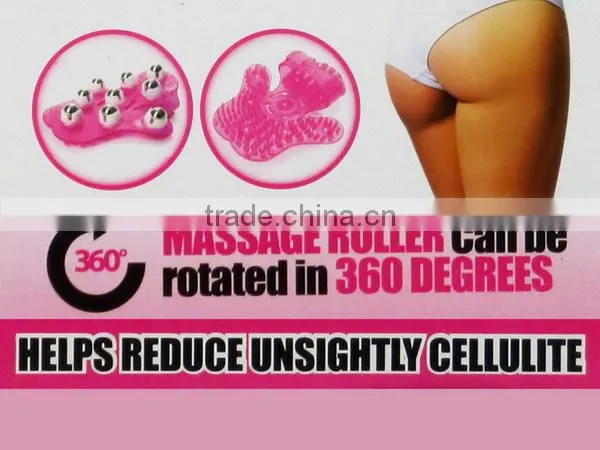 Plastic body massage roller massage glove cellulite