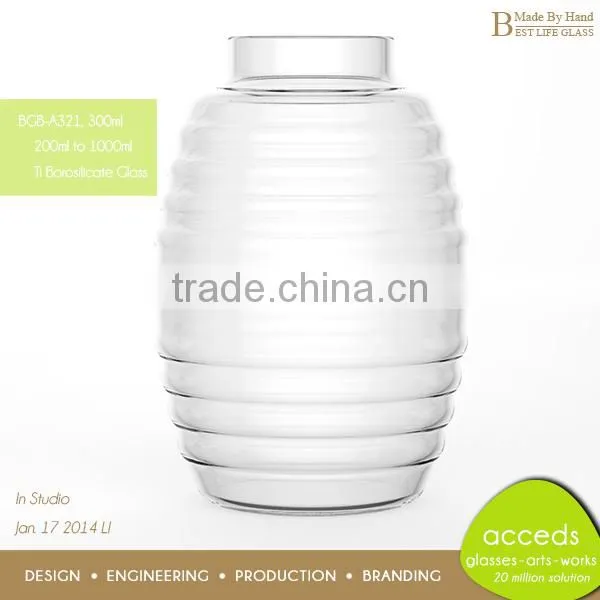 Borosilicate Airtight Glass Jars for Honey