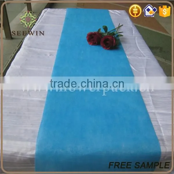 Cheap Polyester Non Woven Fabric Roll For Table Runner
