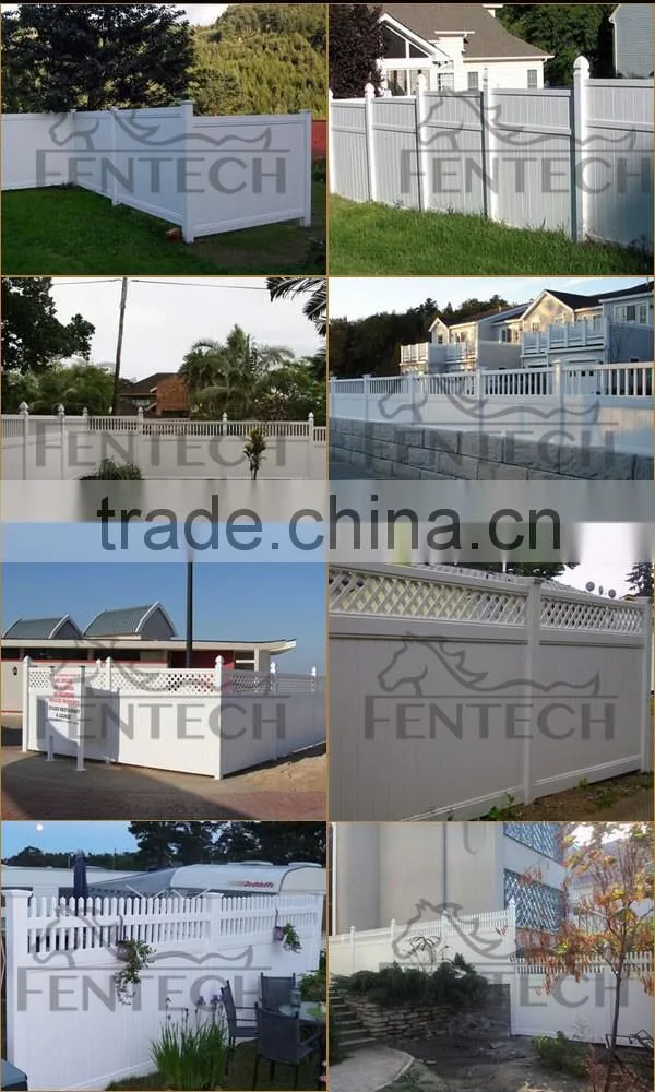 Cheap high quality ECO plastic fence panels