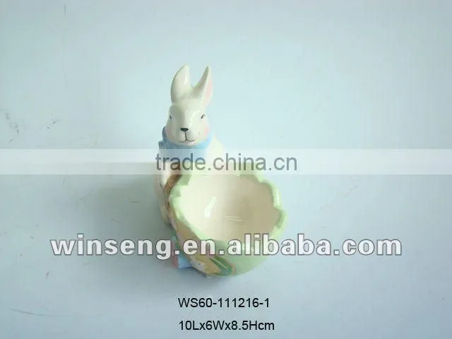 Hot style household items the Easter bunny ceramic ashtray