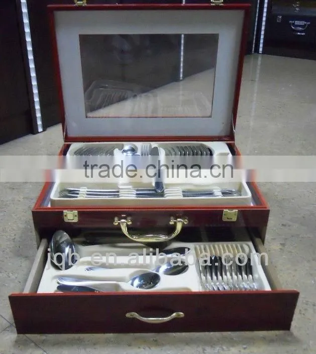 100% high quality low price 24pcs stainless steel cutlery set