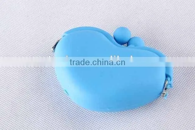 Heart-Shaped Coin Purse/Silicone Purse