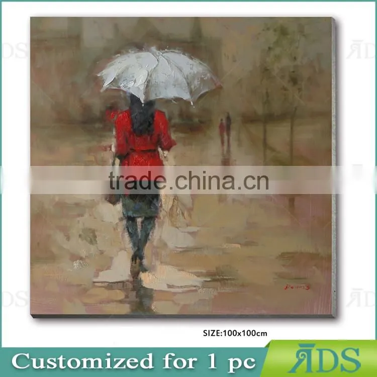 Modern Abstract People Art Human Figure Oil Painting