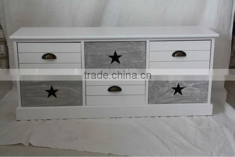 Comoda Banco Asiento para Vestibulo Pasillo Bano Dormitorio Blanco Nuevo