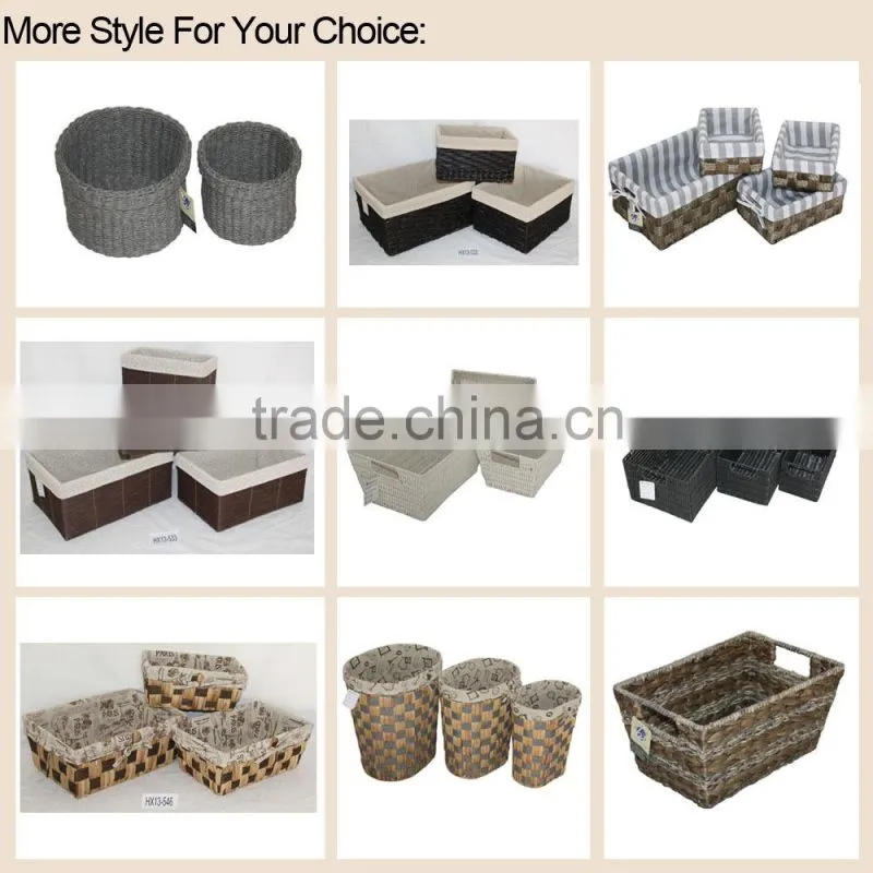 Fashion Beautiful Storage Basket/Set of 3 Wholesale
