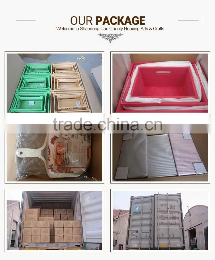 Fashion craft wooden box for gift