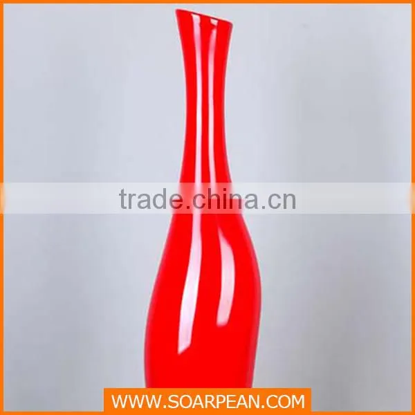 hot sale elegant home decoration glass vase for sales
