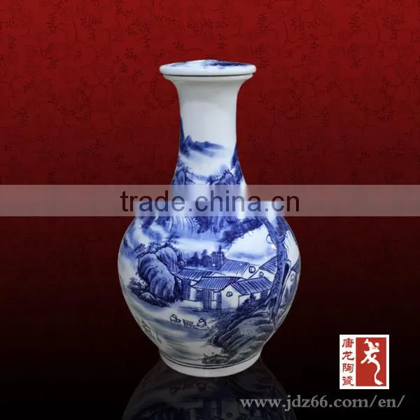 Bone China handpaintd187ml wine bottles for new year decoration