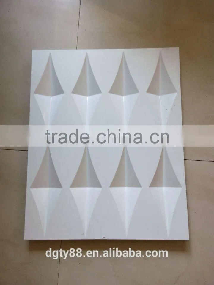 3 d wall panel with Vacuum forming