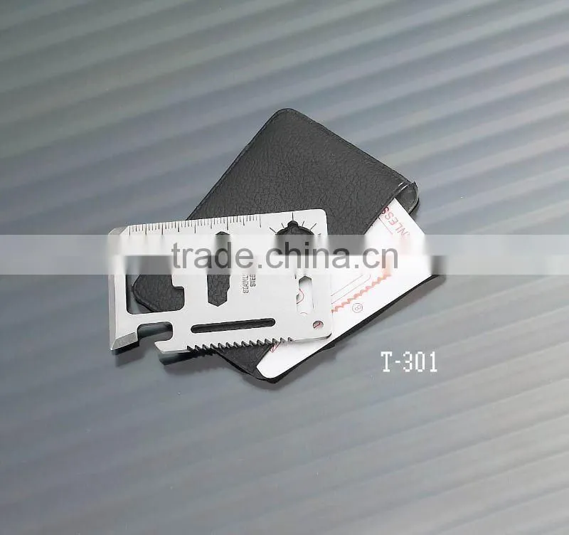 hot sale Multi tool stainless steel card knife Promotional gifts