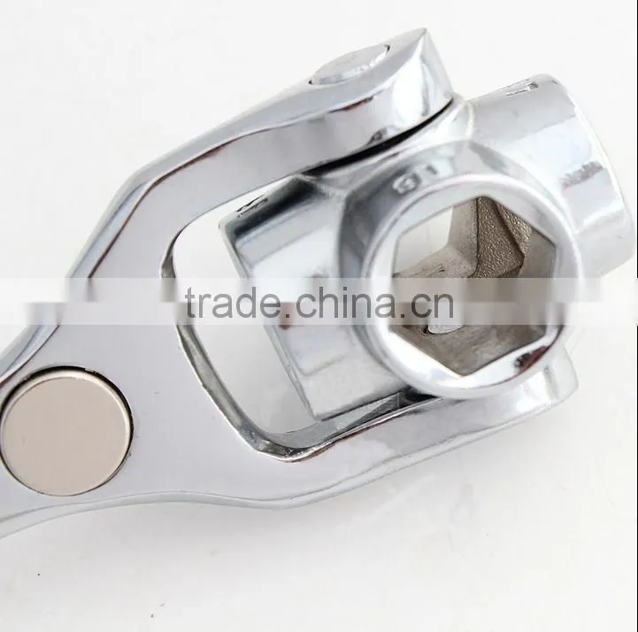 Hot Sale 8 in 1 Portable Dog Bone Wrench Shape Bicycle Repair Tool Hexagon Socket Wrench