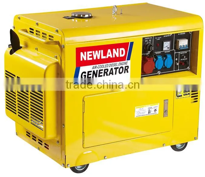 186FA diesel engine 5KW Air-cooled Electric diesel power generator