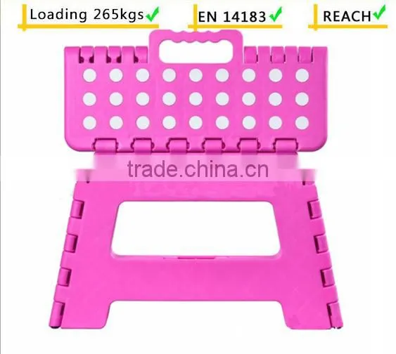 2015 hot sale EN14183 multifunction colorful plastic chair