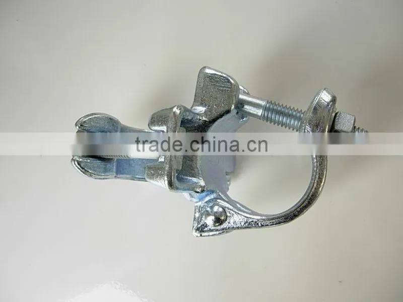 Scaffolding tube coupler 48.3mm forged swivel/ fixed right angle clamp