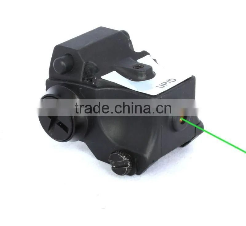 Tactical Super compact Pistol Handgun Green Laser Sight Laser Scope