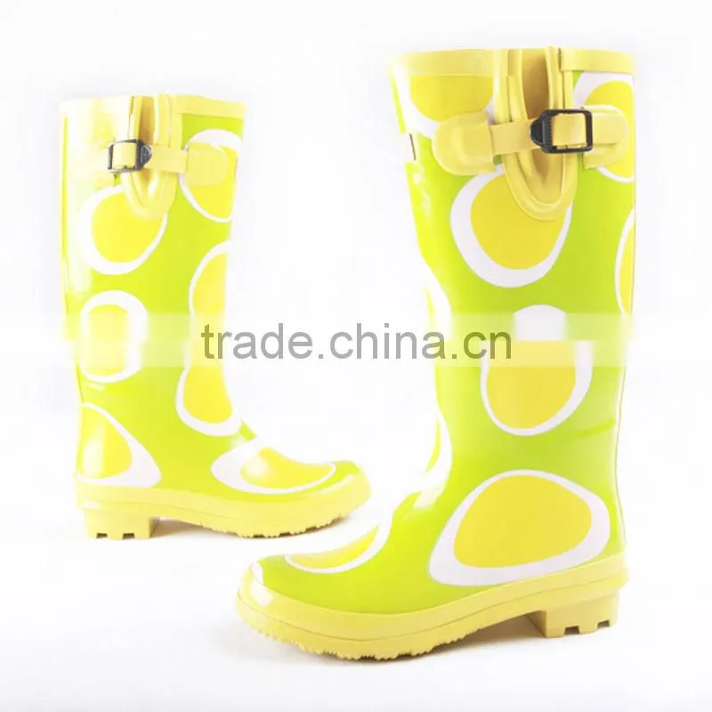 long leg knee high latex boots