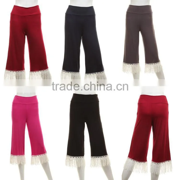 training wear Women Wide Leg YOGA FLARE PANT sports trousers