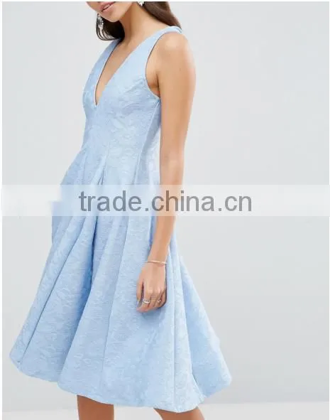 Alibaba Clothing OEM Shiny Red lady Women Midi dresses Prom Lace Dresses