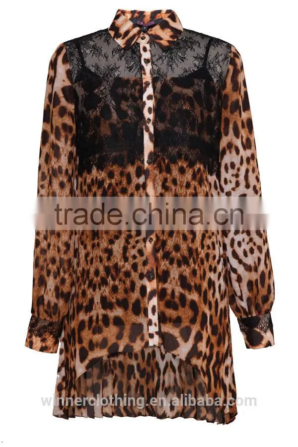 women's shirts 2015 New design bulk long sleeve slik t-shirts