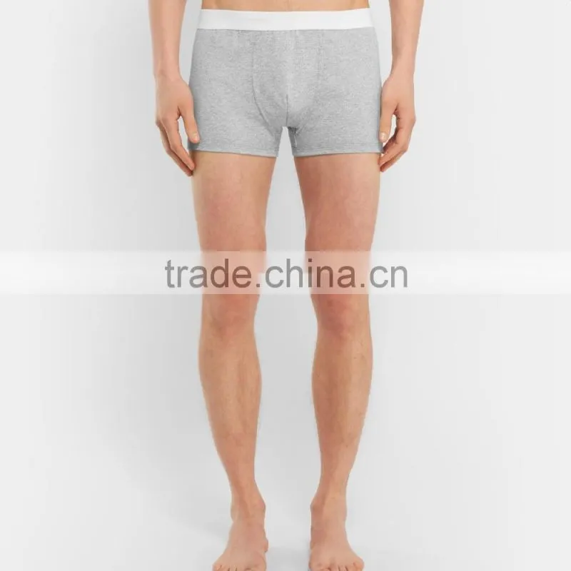 printed pattern cotton spandex adults underwear boxer short men