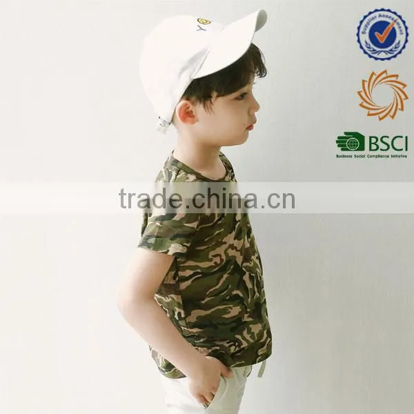 2017 Summer Camp Kid's camo t shirt