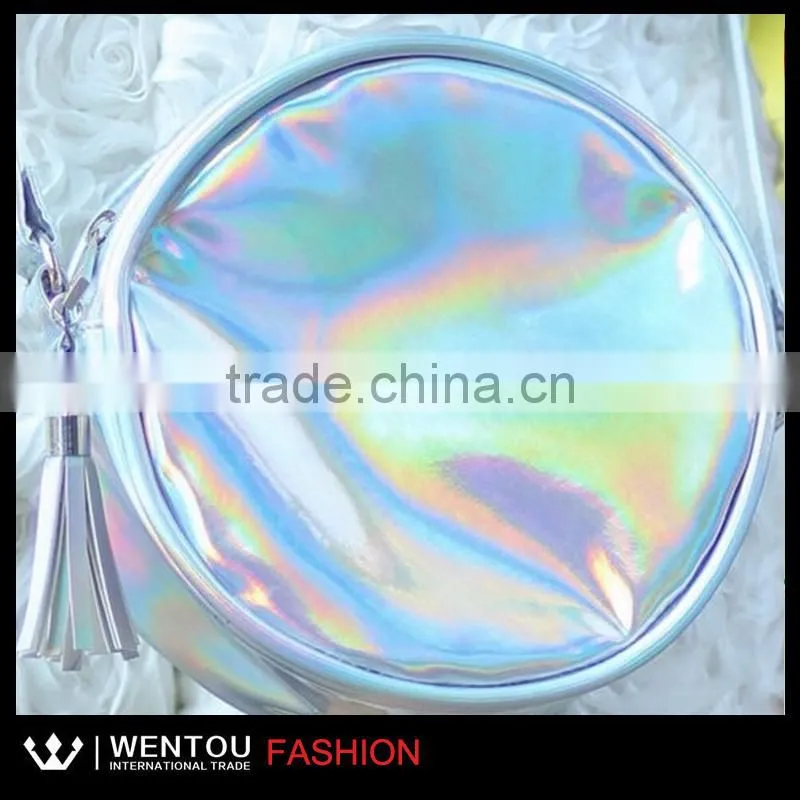 Hologram Cross Body Round ladies purse