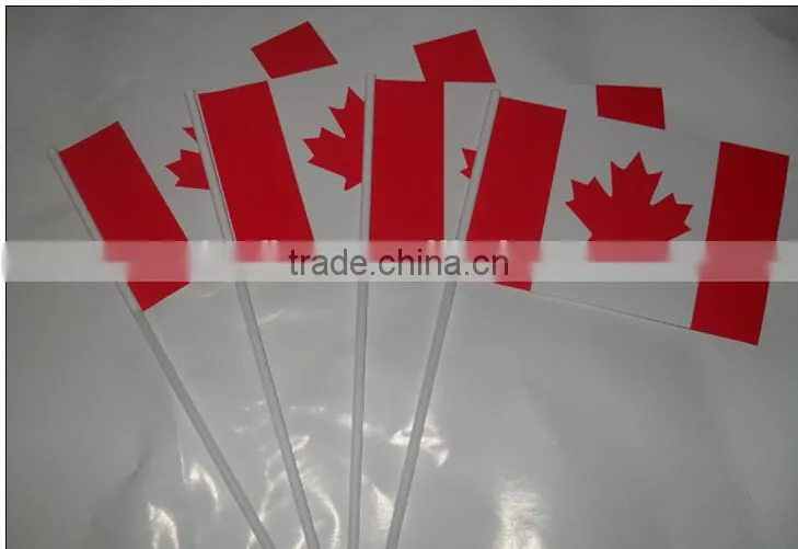 fan stick flag
