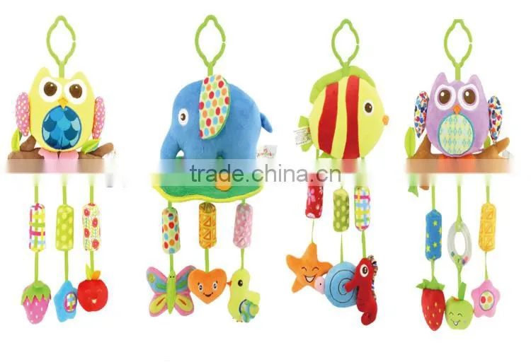 Plush Cute Aeolian Bells For Baby Bed