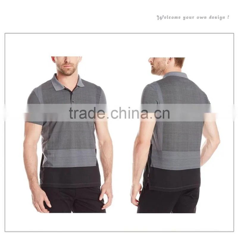 2015 fashion style men brand name polo shirt wholesale