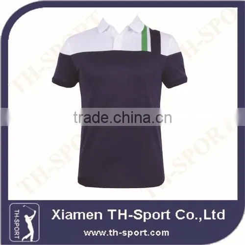 Brand Solid Color Printing Polo Golf T Shirt