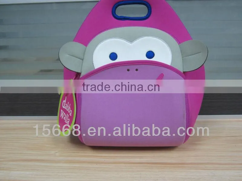 high quality cute design Neoprene lunch bag