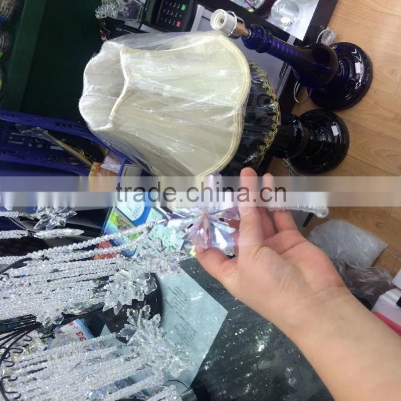 Crystal Snowflake Christmas Ornaments For Hanging Decoration
