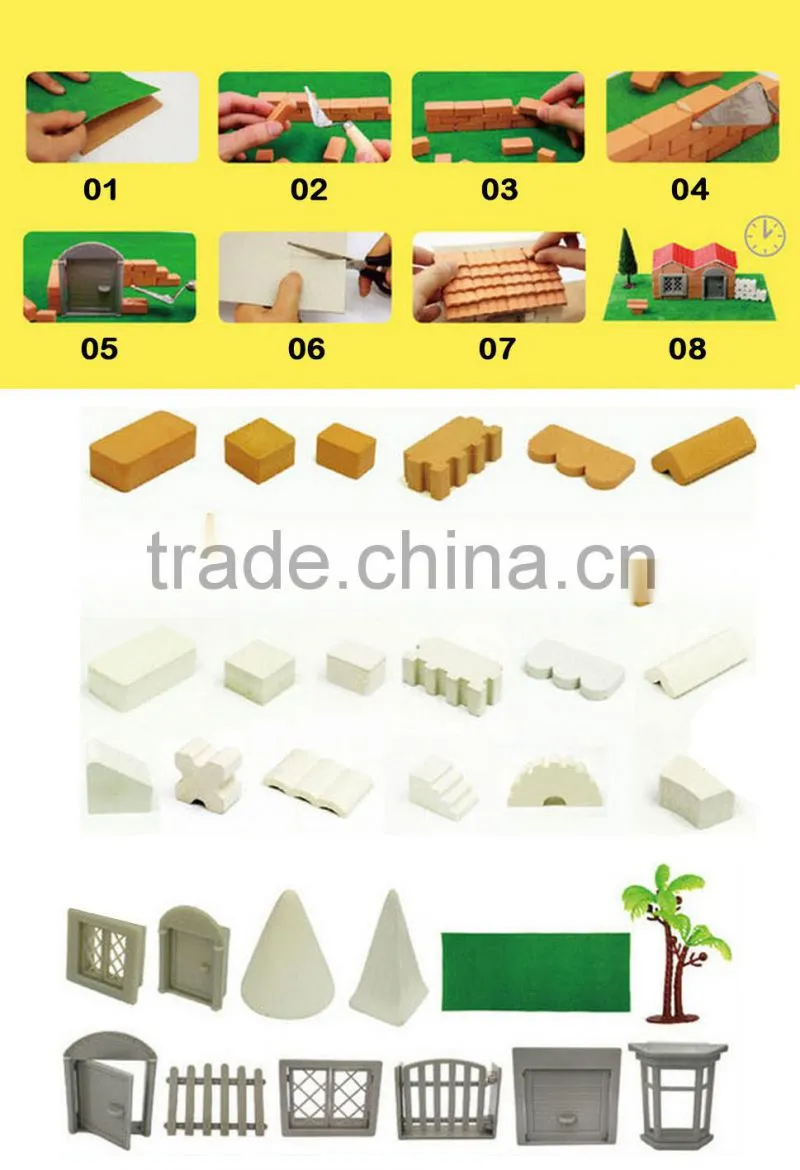 Hot new products for 2015 DIY construction block toy