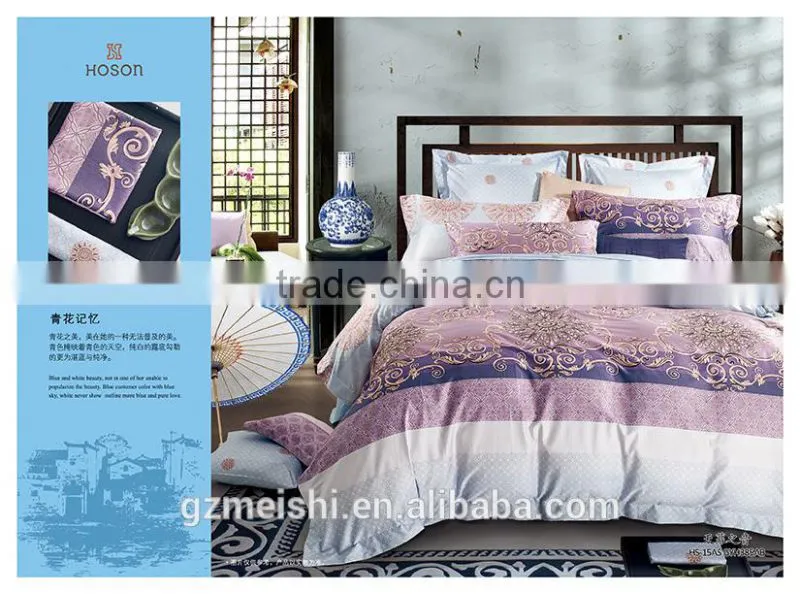wholesale household bedding luxury 100% egyptian cotton bedding sets with high quality