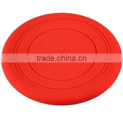 Pets Playing Toys Soft Colorful Puppy Flying Disc