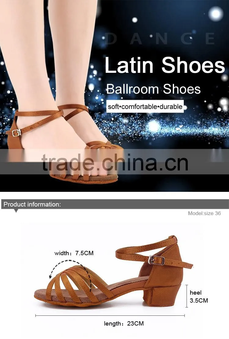 China Ladies Ballroom salsa Dancing Shoes Cheap Latin Dance Shoes