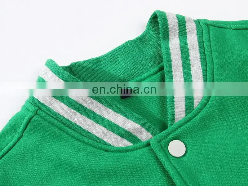 Fashion Design Custom Looped Or Fleece Man Jacket,Custom Varsity Jackets