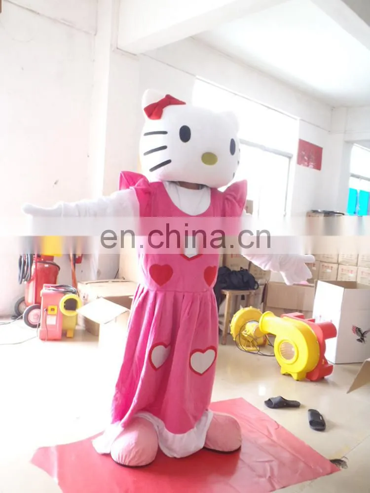 Sunway Adults Mascot Costumes, Hello Kitty Custom Design Mascot, Hot Sell Cartoon Fur Costumes