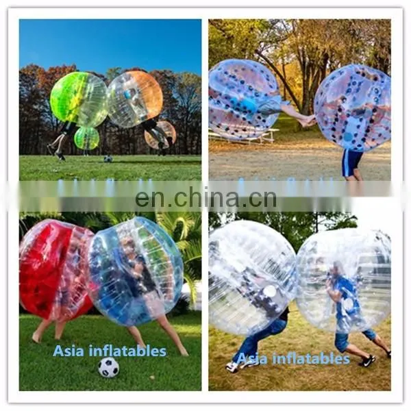 Bumper Ball Game Outdoor grass inflatable soccer bubble ball