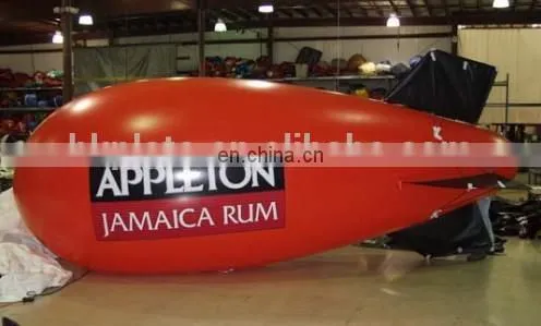 High Quality Digital Printed Inflatable Zeppelin , Inflatable Advertising Blimp for Events