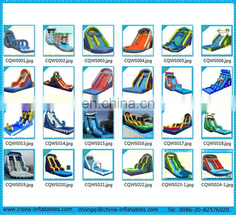 new design water pool inflatable jungle water slide,cheap inflatable water slides