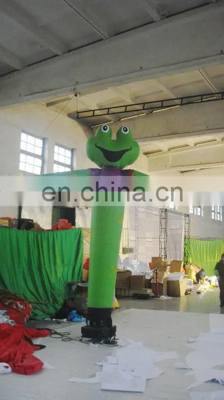 New style air dancer,mini inflatable air dancers of frog for decoration