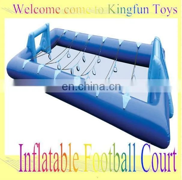 inflatable water soccer game