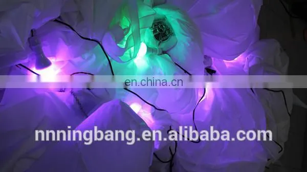Fantasy attactive LED inflatable jellyfish
